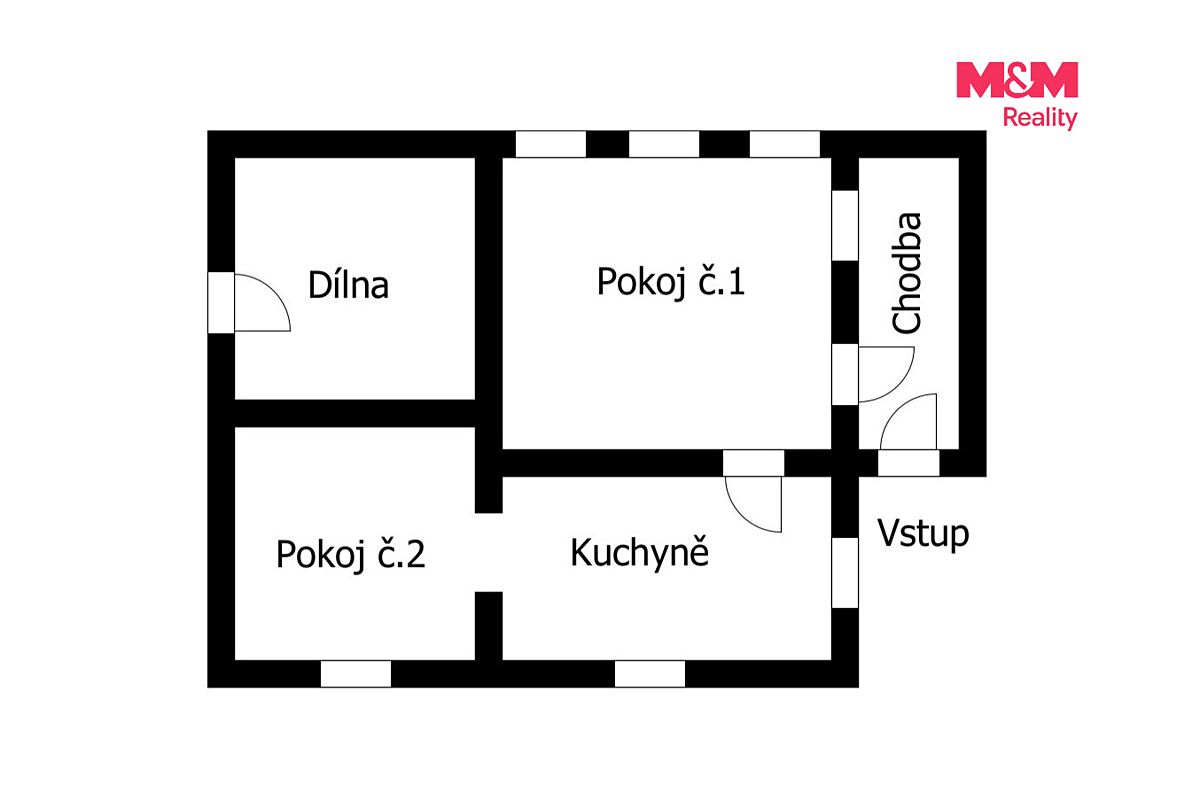 Prodej chaty 50 m², pozemek 732 m² – fotografie 5