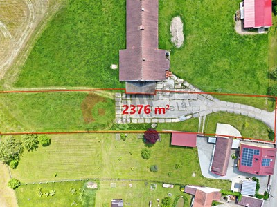 Prodej  stavebního pozemku 2 376 m²