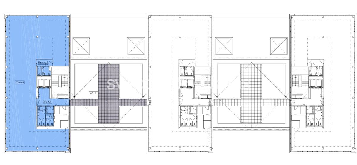 Pronájem kanceláře 436 m² – fotografie 5