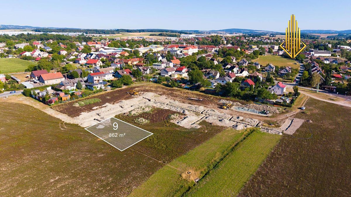 Prodej stavebního pozemku 862 m² – fotografie 2
