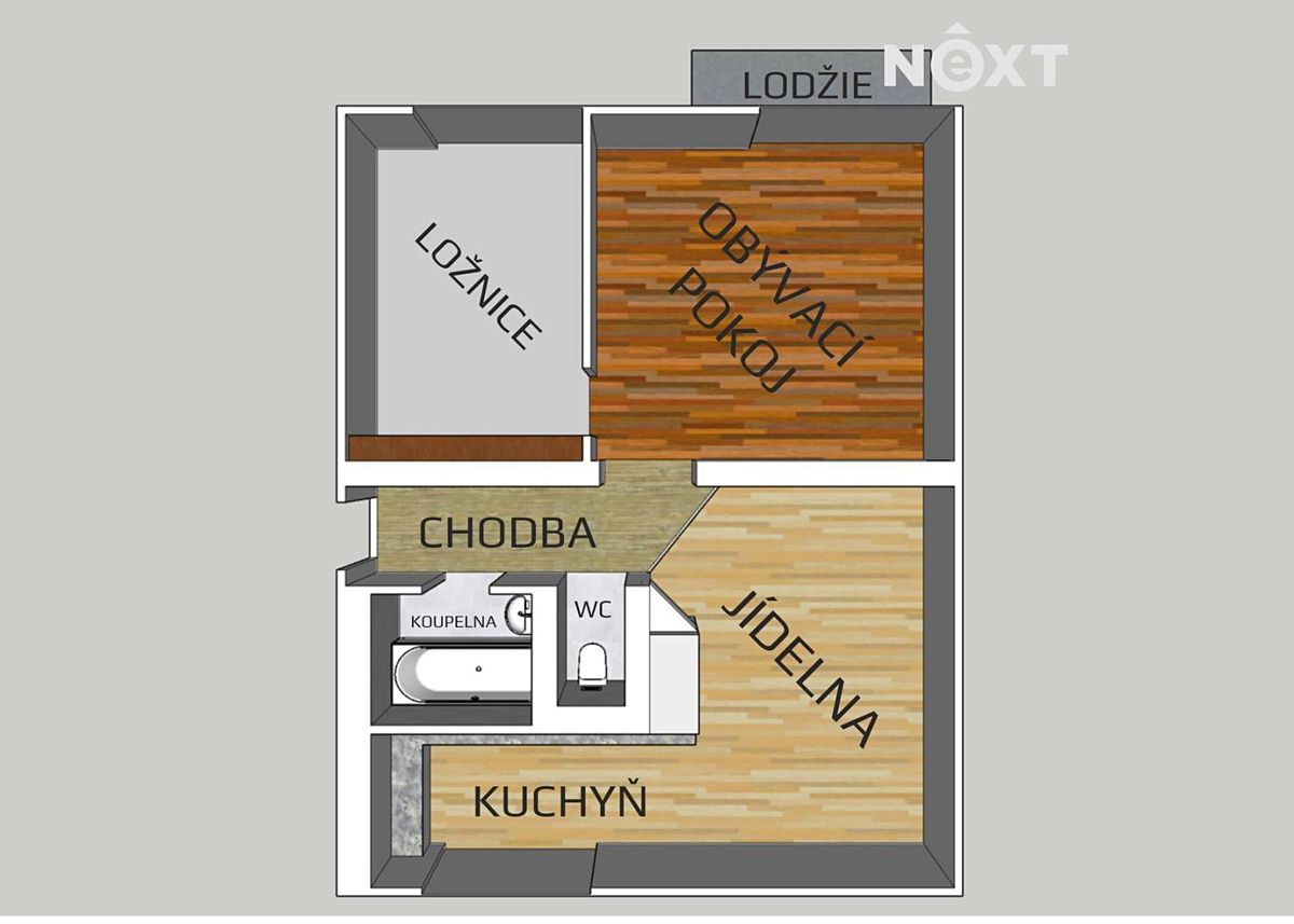 Pronájem bytu 3+kk 75 m² – fotografie 2