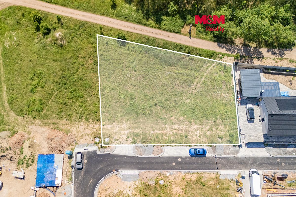 Prodej stavebního pozemku 1061 m², Zbůch – fotka 1 z 3
