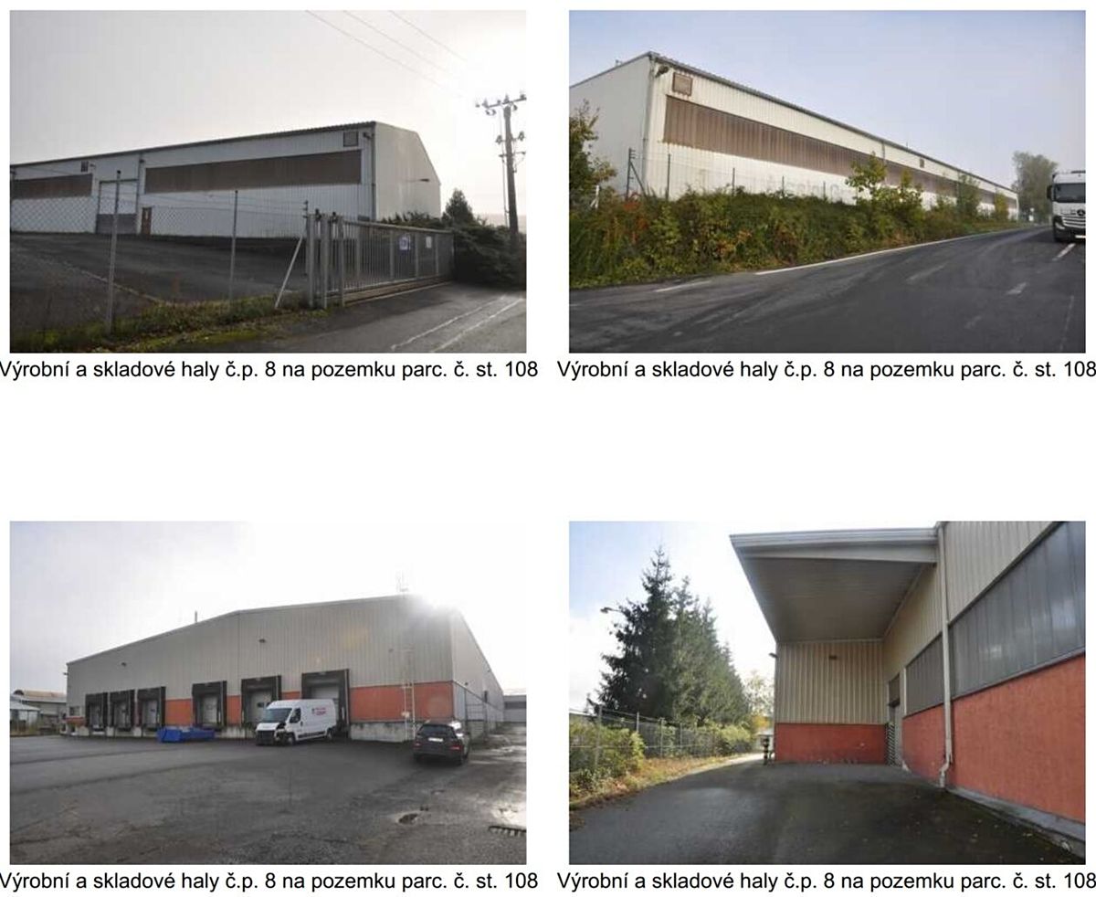 Prodej skladového prostoru 8632 m²