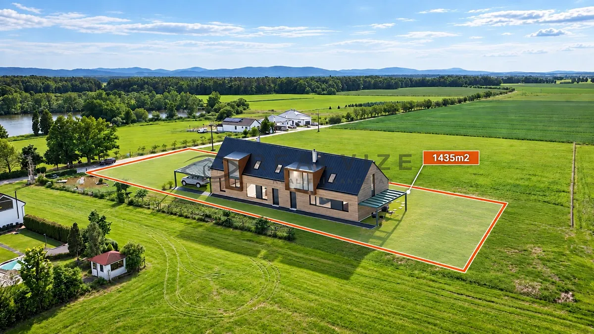 Prodej stavebního pozemku 1435 m²
