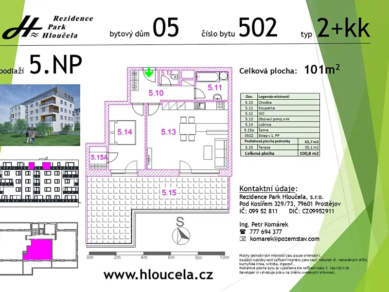 Prodej bytu 2+kk 66 m², Prostějov – náhled fotky 3