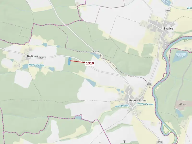 Dražba lesa 7441 m², Skalice – náhled fotky 1