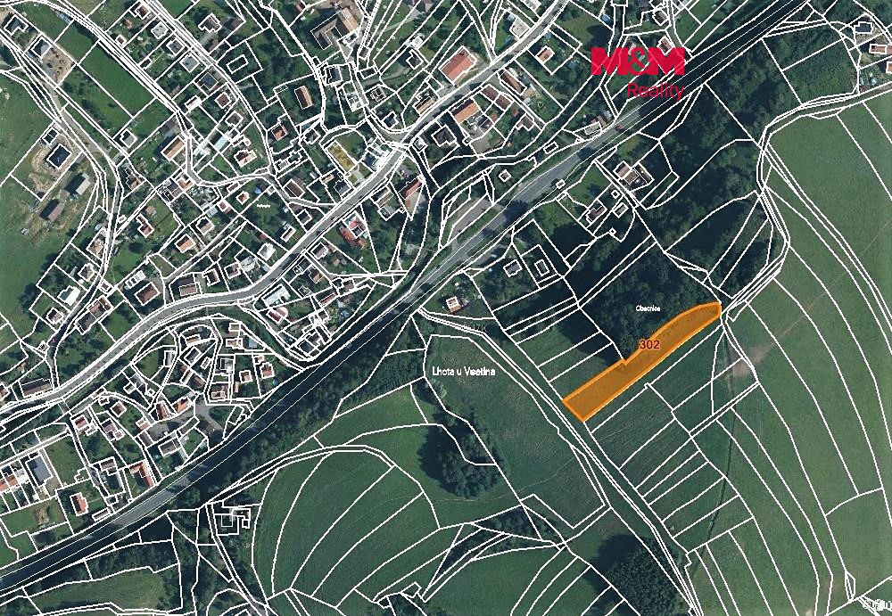 Prodej louky 3043 m², Lhota u Vsetína – fotka 1 z 3
