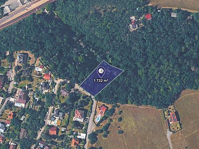 Prodej lesa 1732 m²