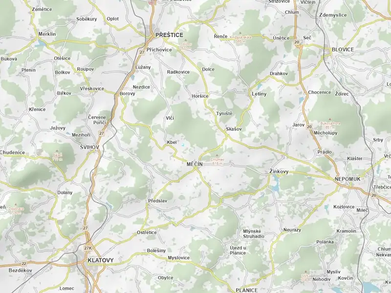 Prodej pole 8744 m², Kbel – náhled fotky 3
