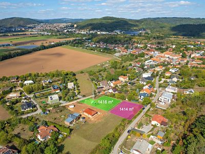 Prodej stavebního pozemku 1416 m²