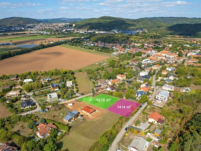 Prodej  stavebního pozemku 1 416 m²