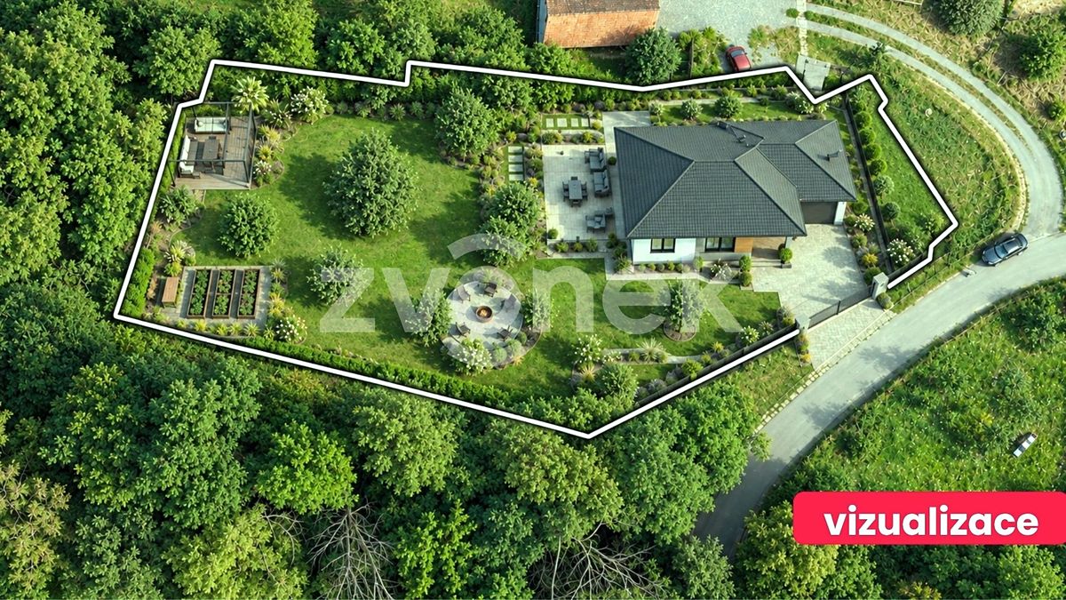 Prodej stavebního pozemku 2044 m² – fotografie 3