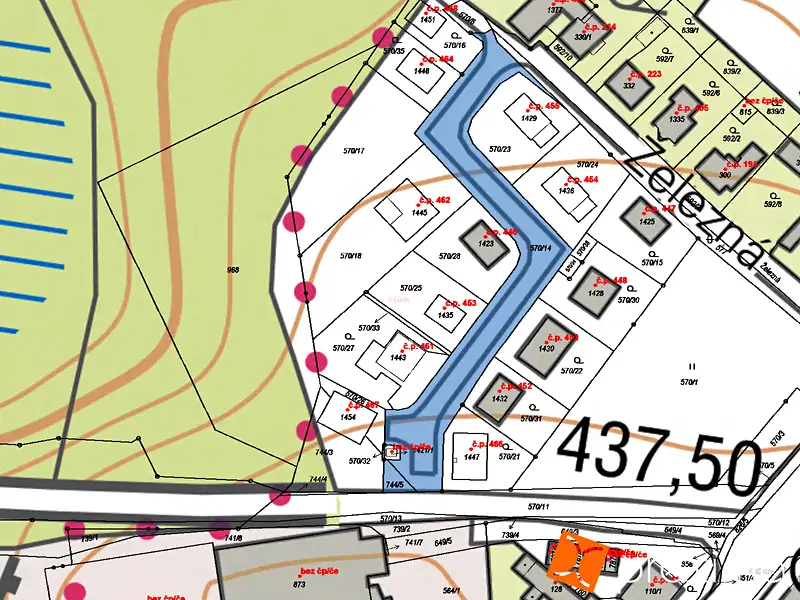 Prodej pozemku 1742 m², Karlovy Vary – náhled fotky 3