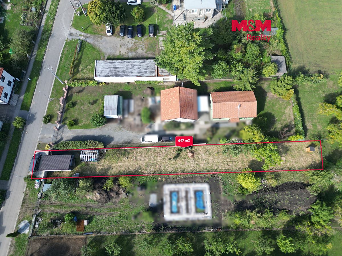 Prodej zahrady 647 m², Němčice nad Hanou – fotka 1 z 3