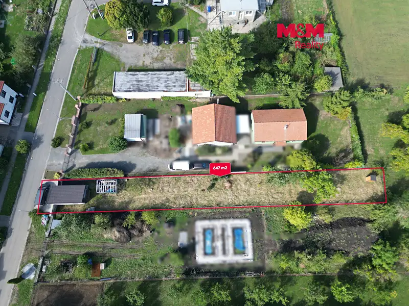 Prodej zahrady 647 m², Němčice nad Hanou – náhled fotky 1