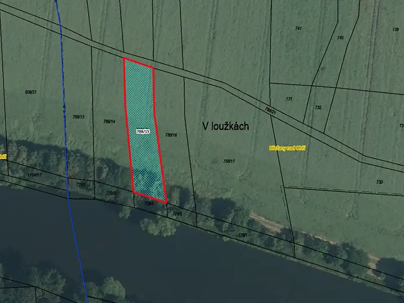 Prodej pole 1030 m², Budyně nad Ohří – náhled fotky 1