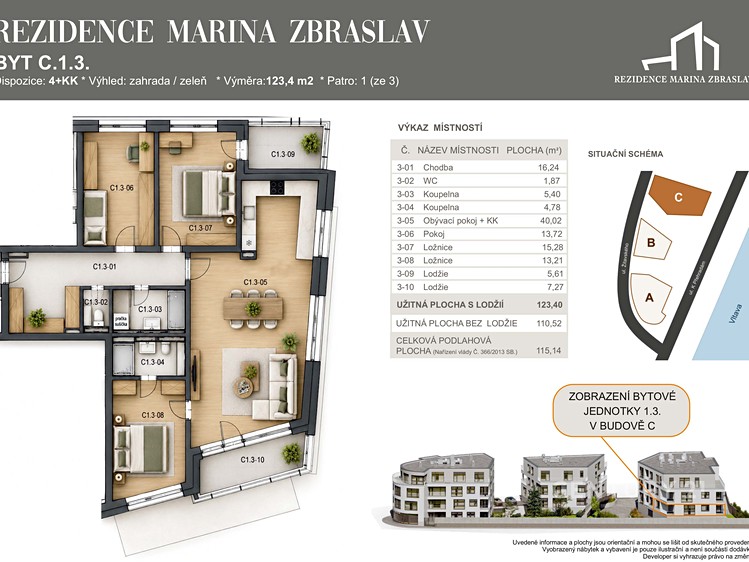 Квартира 4+kk на продаж, 110 м² (4 з 17)