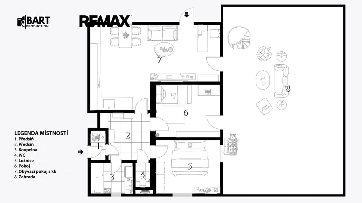 Prodej bytu 3+kk 80 m² – fotografie 2
