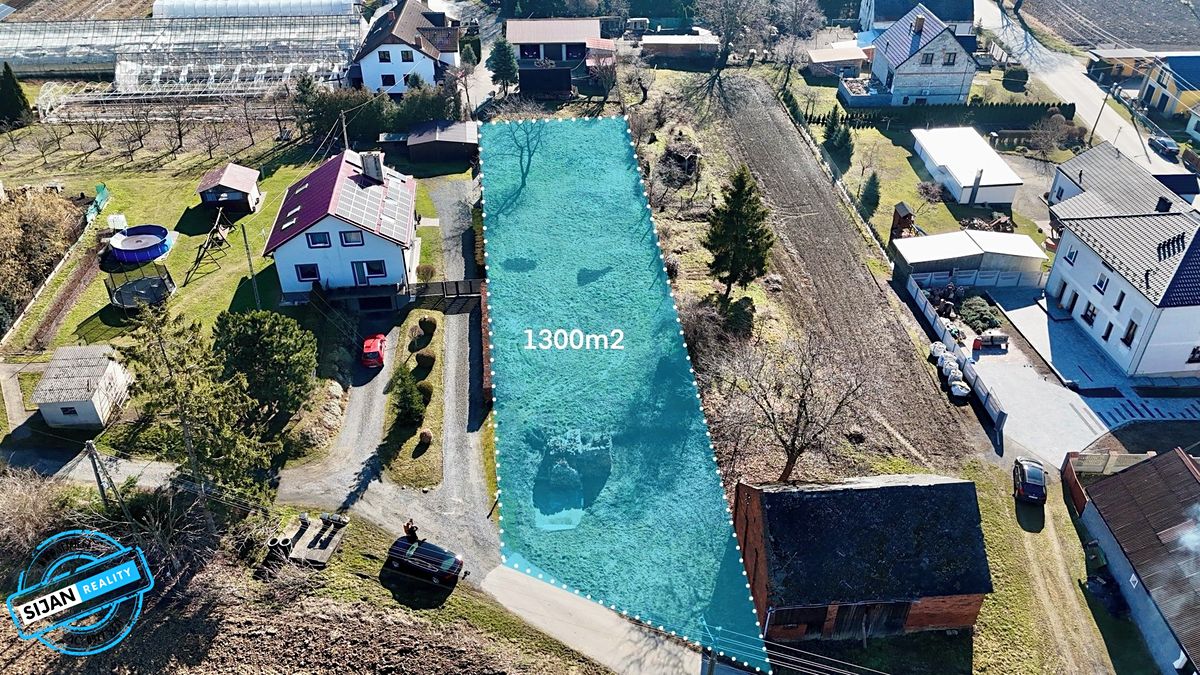Prodej stavebního pozemku 1300 m² – fotografie 3