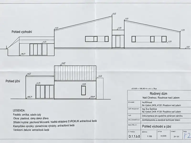 Prodej stavebního pozemku 1505 m², Roudnice nad Labem – náhled fotky 2