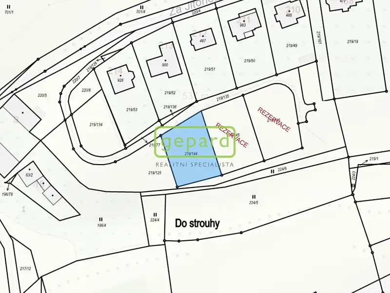 Prodej stavebního pozemku 761 m², Český Krumlov – náhled fotky 2