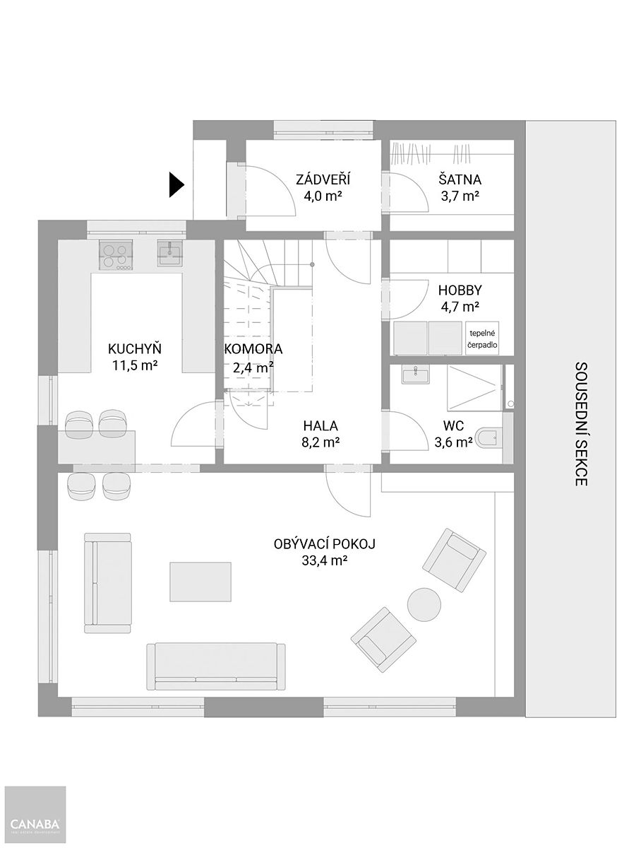 Prodej rodinného domu 142 m², pozemek 426 m² – fotografie 5