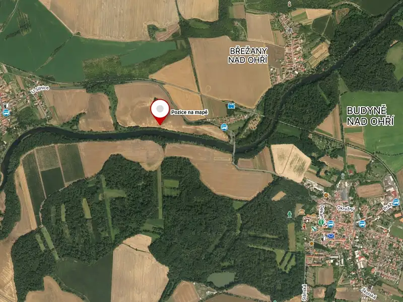 Prodej pole 1030 m², Budyně nad Ohří – náhled fotky 3