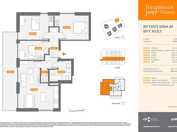 Wohnung 4+kk zum Kauf, 84 m² (22 von 22)