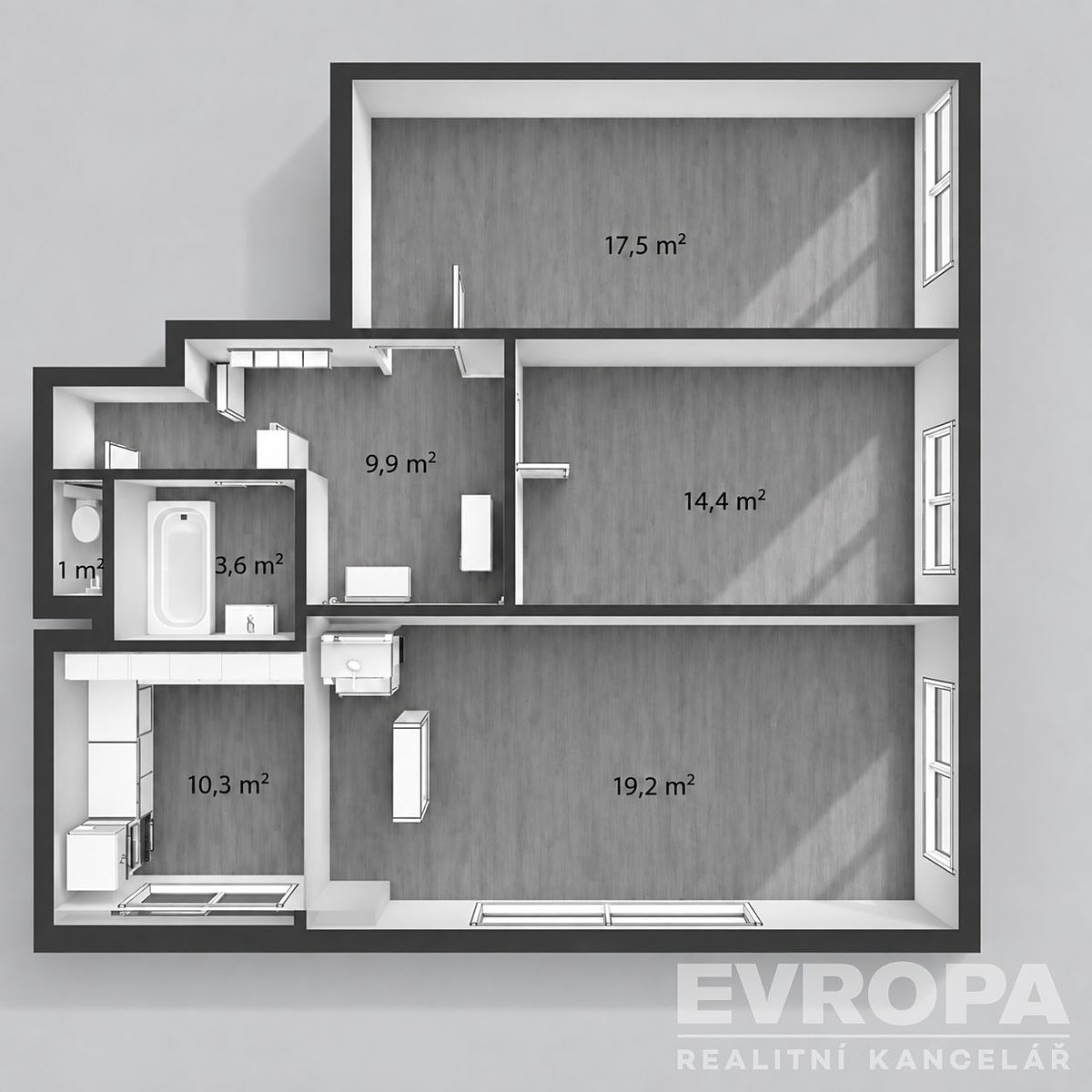 Prodej bytu 3+1 78 m² – fotografie 5