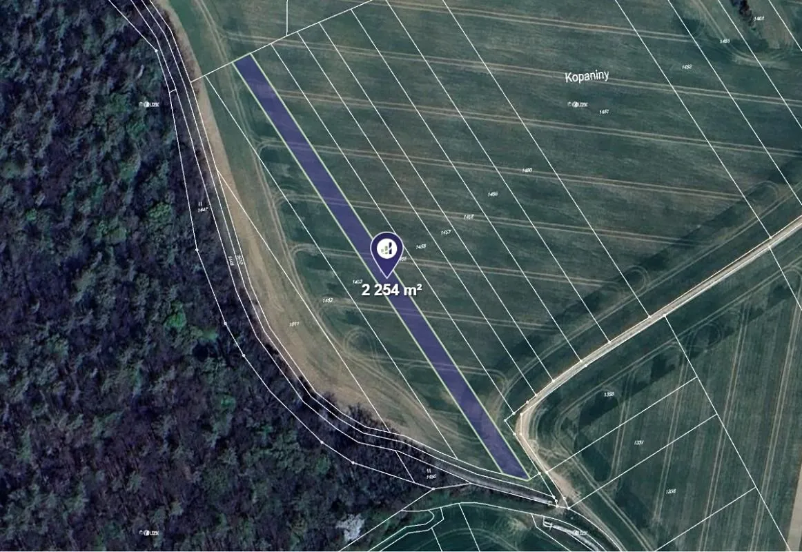 Prodej pole 2254 m²