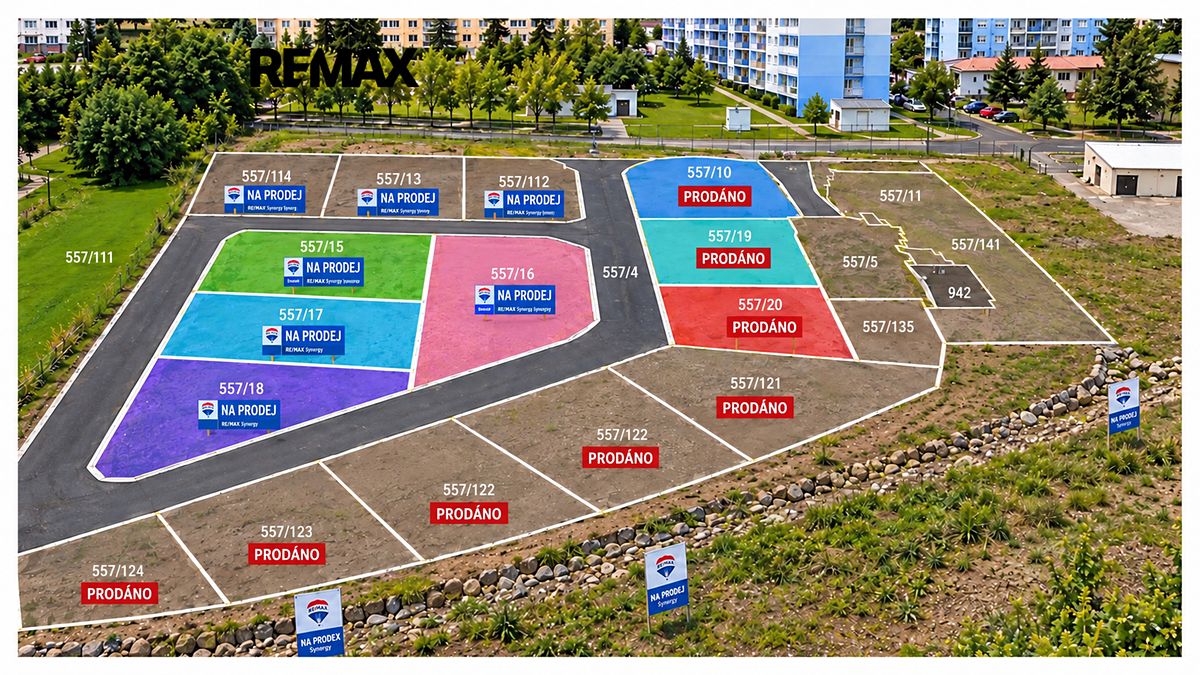 Prodej stavebního pozemku 643 m², Krupka – fotka 1 z 3