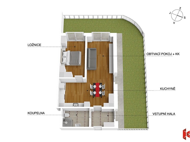 Prodej bytu 2+kk, 55 m² (4 z 35)
