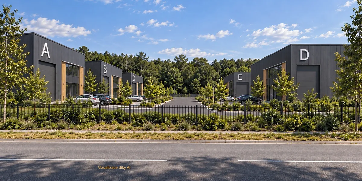 Prodej komerčního pozemku 3373 m²