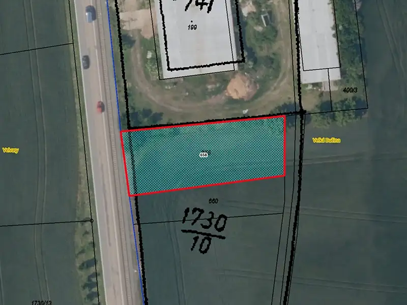 Prodej pole 1156 m², Velvary – náhled fotky 1