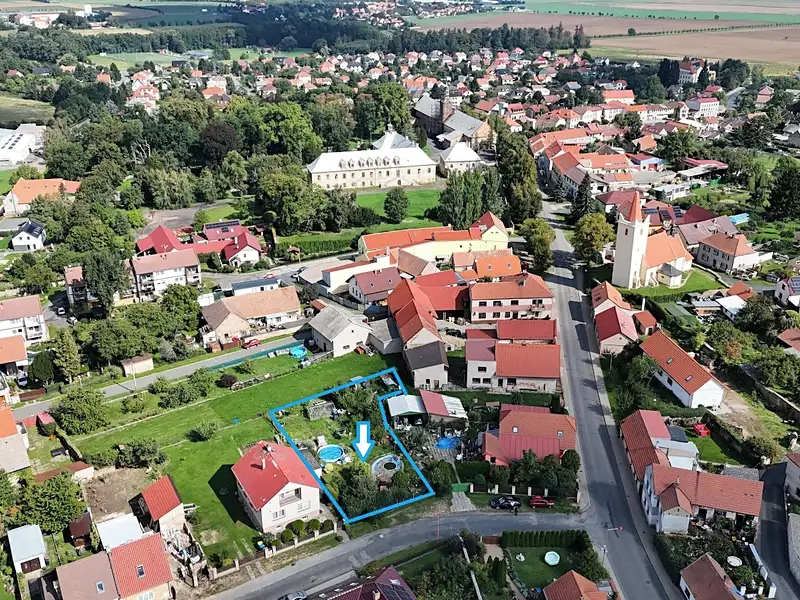 Prodej stavebního pozemku 870 m², Červené Pečky – náhled fotky 1