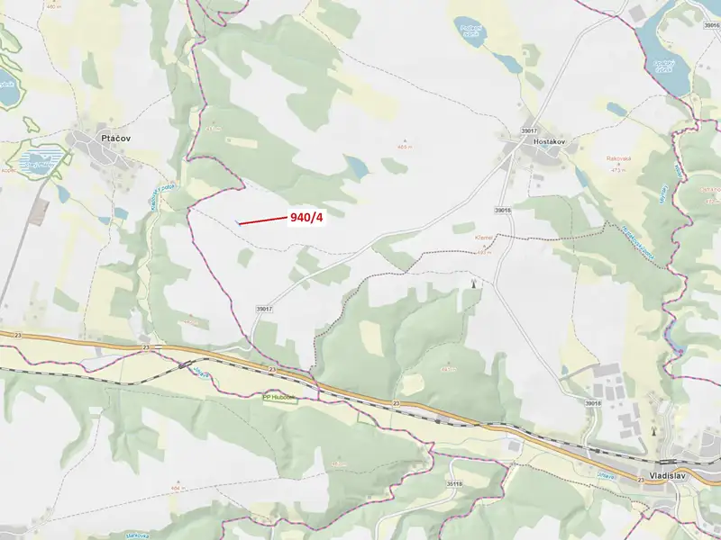 Dražba lesa 591 m², Vladislav – náhled fotky 1