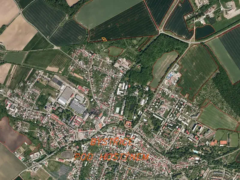 Prodej pole 1036 m², Bystřice pod Hostýnem – náhled fotky 2