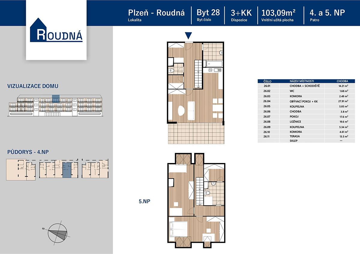Prodej bytu 3+kk 103 m² – fotografie 4