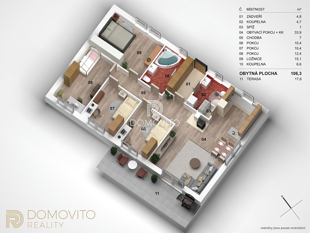 Prodej rodinného domu 106 m², pozemek 1486 m² – fotografie 4