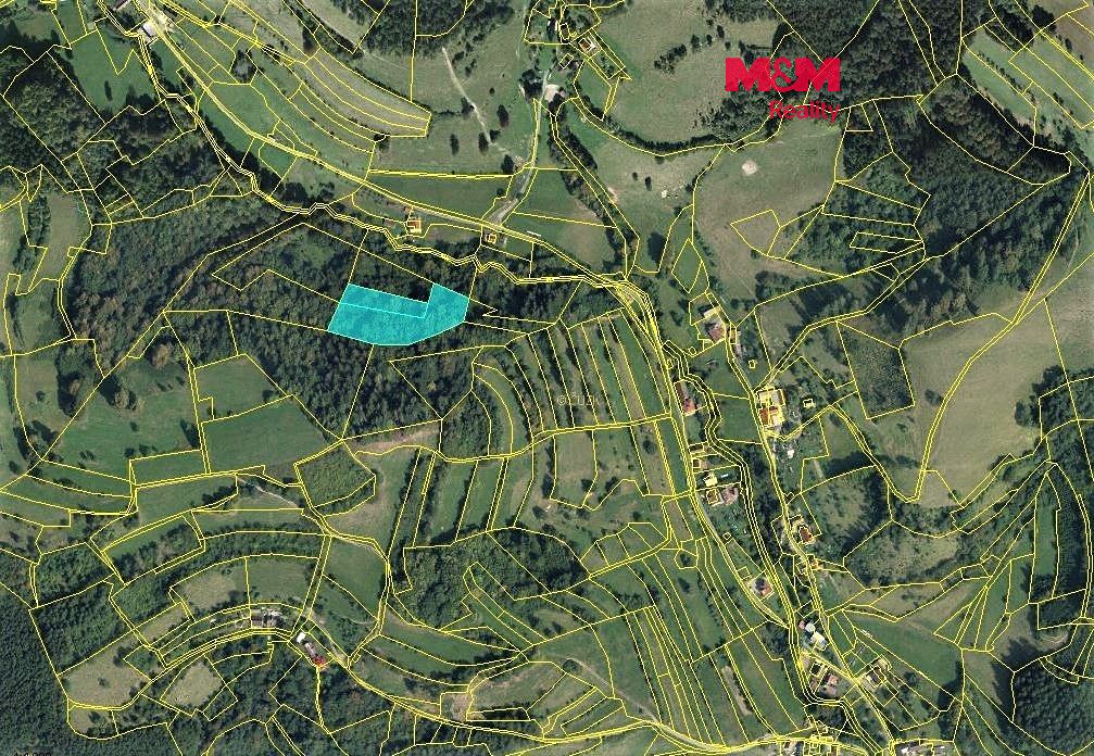 Prodej lesa 5661 m², Huslenky – fotka 1 z 3