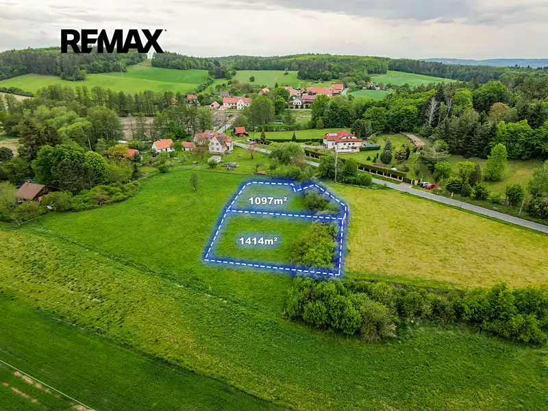 Prodej stavebního pozemku 1097 m², Netvořice – náhled fotky 1