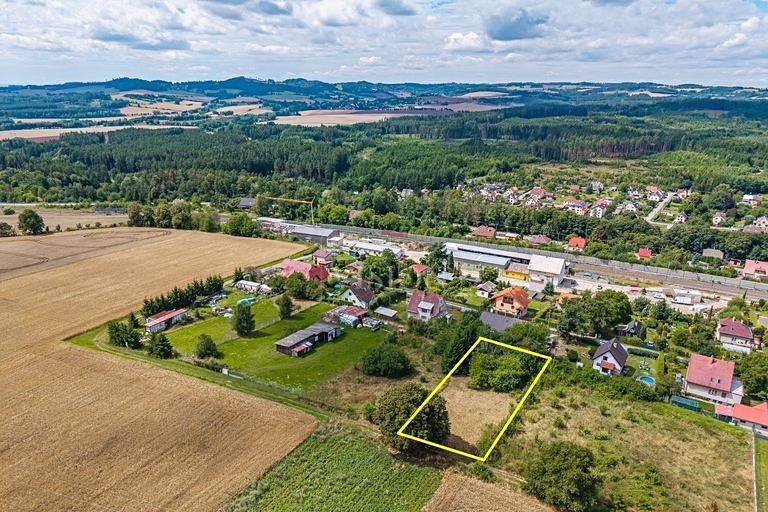 Prodej stavebního pozemku 1281 m², Sudoměřice u Tábora – fotka 1 z 3