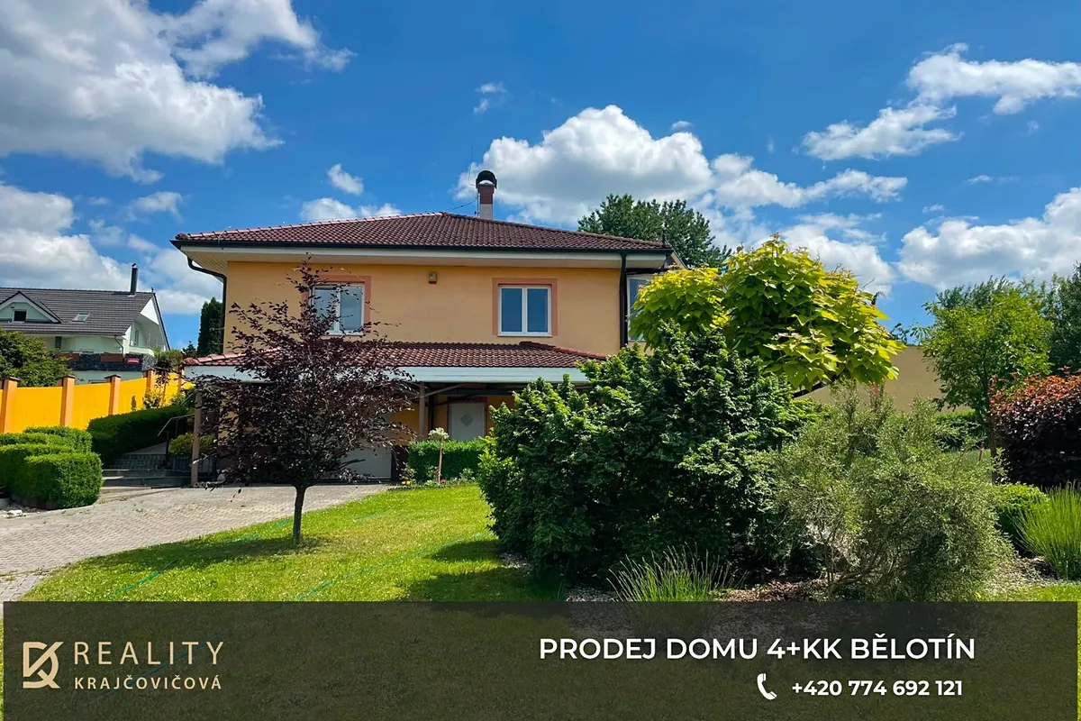 Prodej rodinného domu 132 m², pozemek 1286 m²