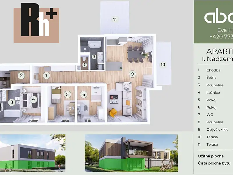 Prodej bytu 4+kk 153 m², Ostrava – náhled fotky 3