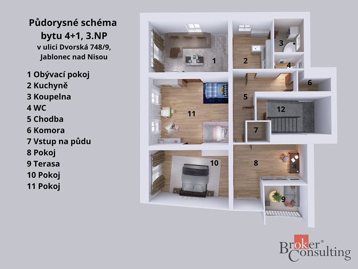 Prodej bytu 4+1 128 m² – fotografie 4