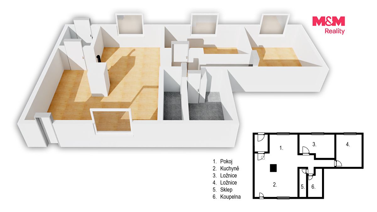 Prodej rodinného domu 74 m², pozemek 269 m² – fotografie 4