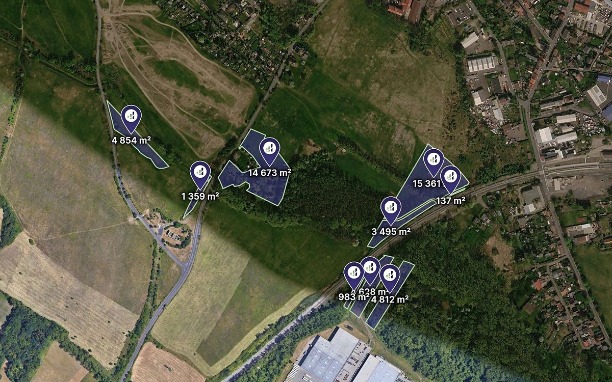 Prodej pole 50308 m²