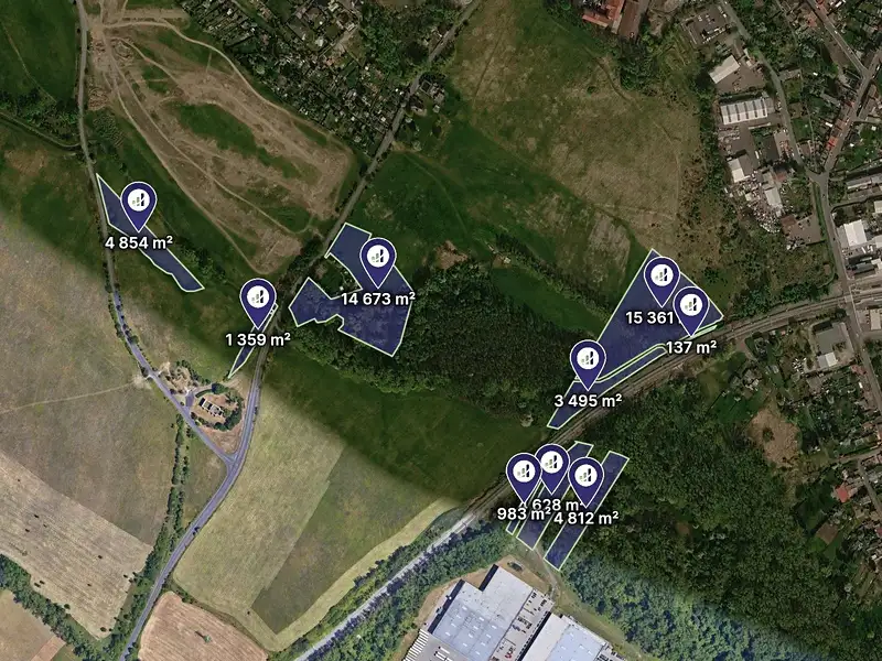 Prodej pole 50308 m², Krupka – náhled fotky 1