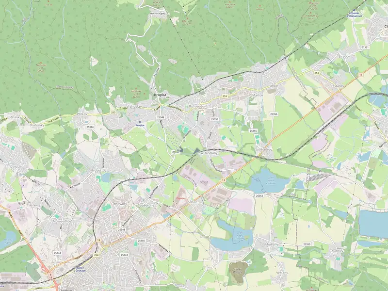 Prodej pole 50308 m², Krupka – náhled fotky 3
