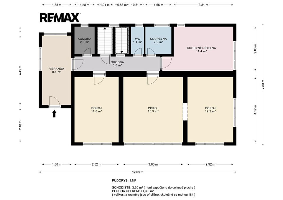 Prodej rodinného domu 162 m², pozemek 641 m² – fotografie 5